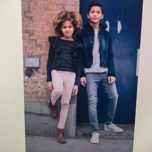 Hudson ankle raw hem jean